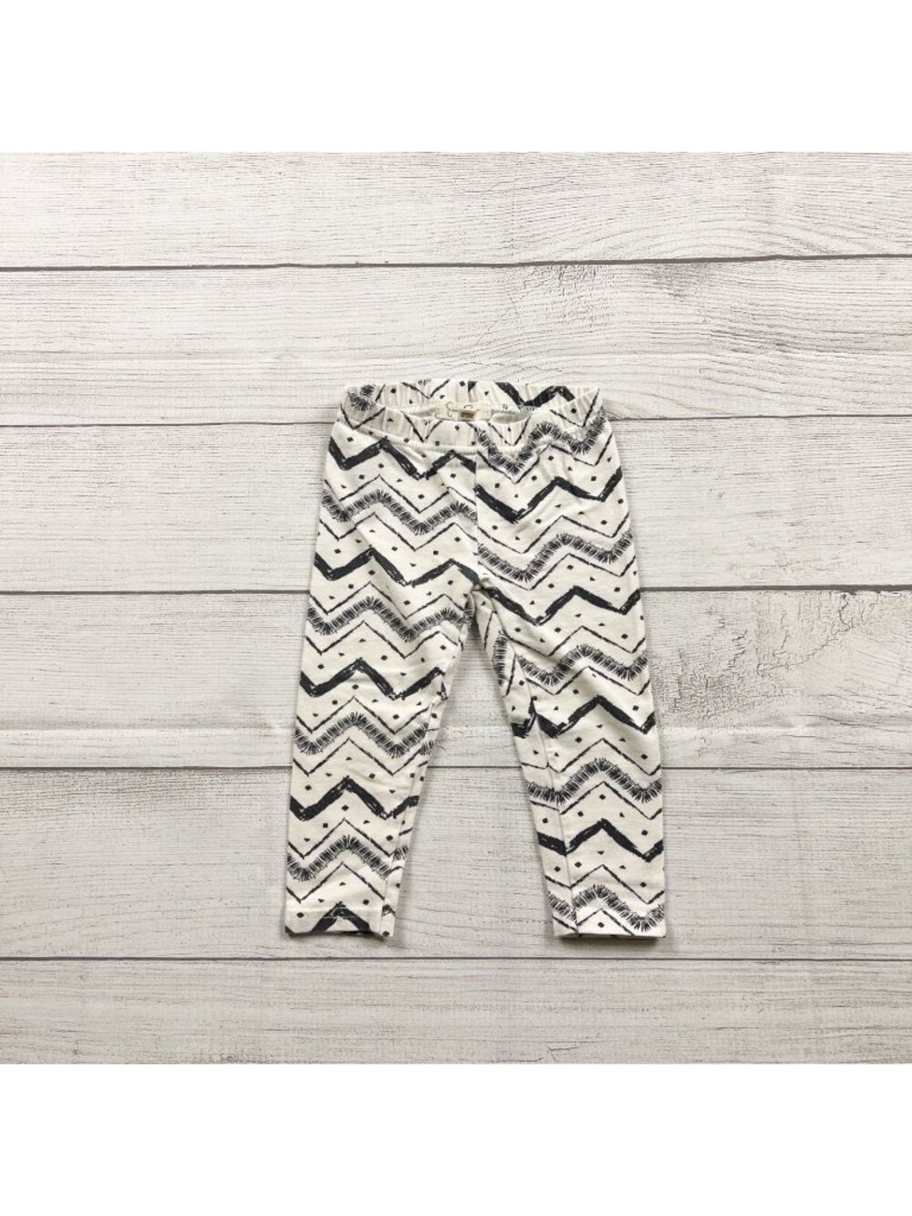 Jessica Simpson Baby Girls Chevron Print Leggings Stretch 9-12 Months